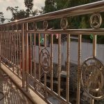 pagar balkon stainless