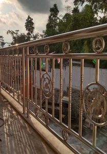 pagar balkon stainless