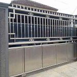 pagar stainless minimalis Jakarta